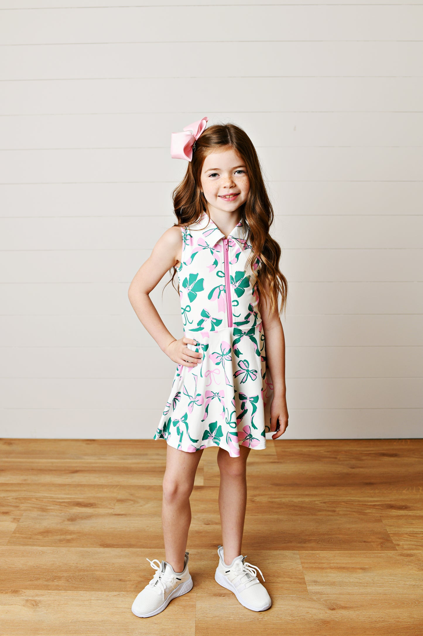Country Club Bow Active Dress