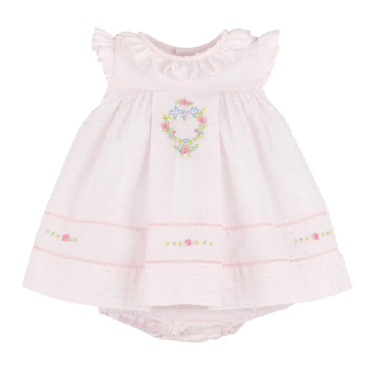 Pink Dotted Ruffle Float