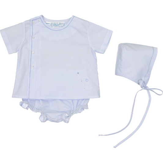 Baby Elephant Diaper Set