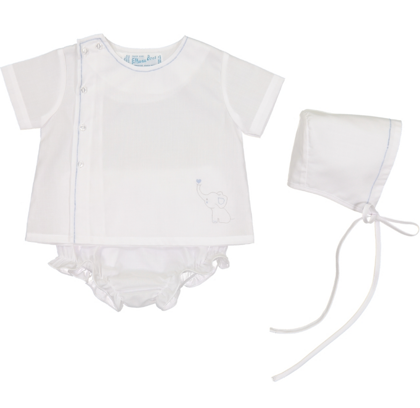 Baby Elephant Diaper Set