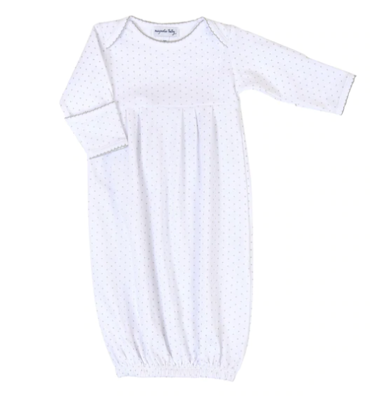 Silver Mini Dot Gown
