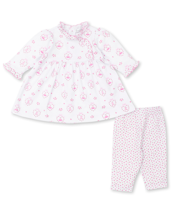 Pink Dress Set Mix-Rosebud en Point