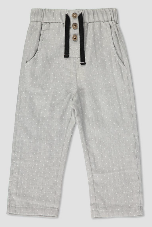 Hykka Pants-Grey Dot
