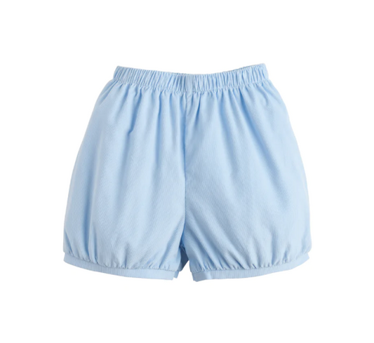 Banded Short-Lt Blue Corduroy