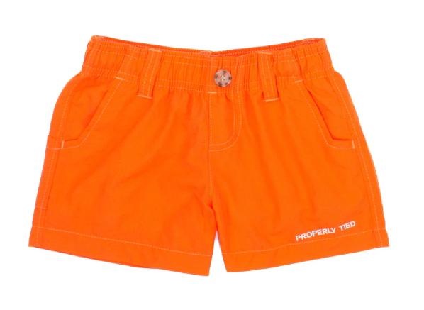 Boys Mallard Short Orange