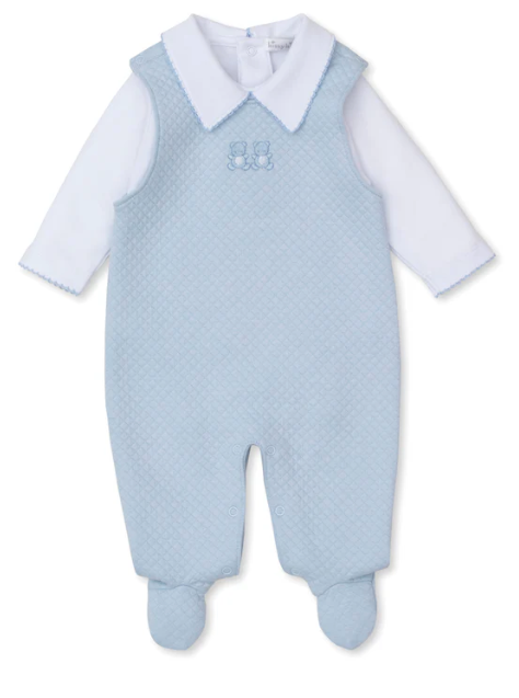 Jacquard Overall Set Mix-LB/White