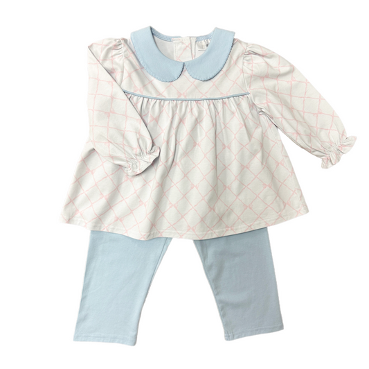Bow Trellis Legging Set