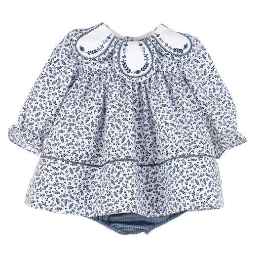 Roseship Pleat Dress