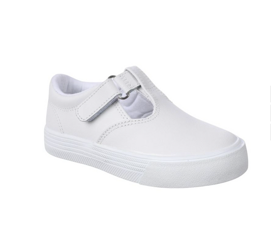 Oomphies White Leather-Khloe