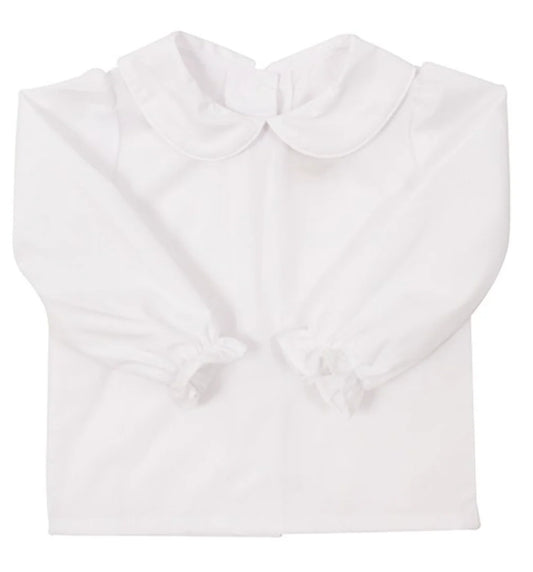 Maudes Peter Pan Broadcloth - Worth Avenue White