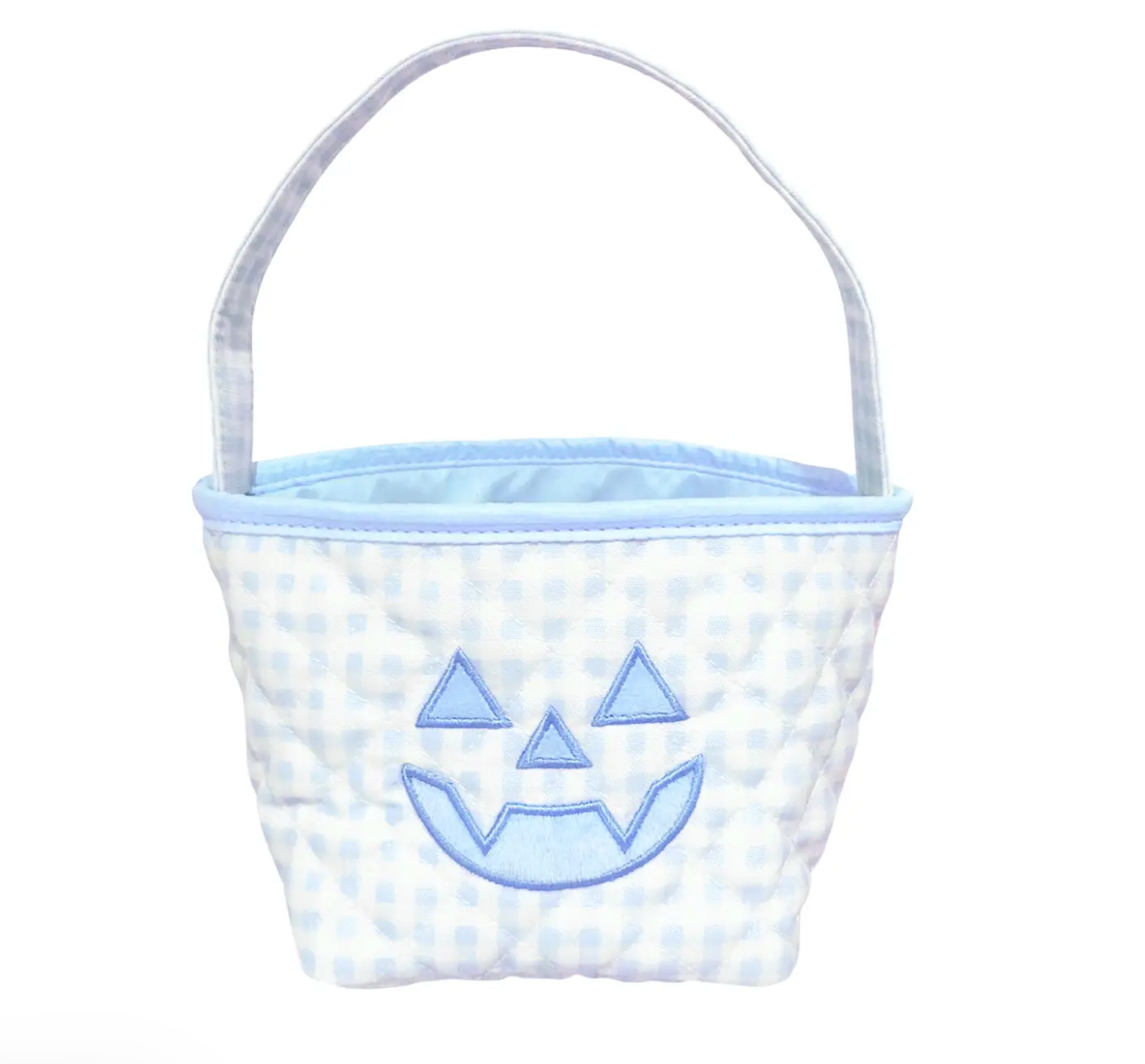 Bits & Bows - Blue Petite Pumpkin Tote