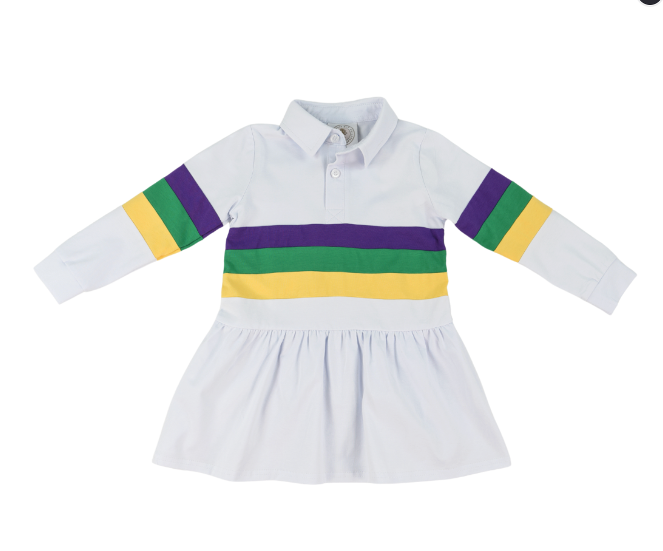 Mardi Gras Rugby Dress