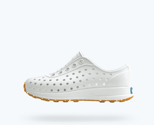 Robbie Kids- Shell White/Mash Speckle Rubber