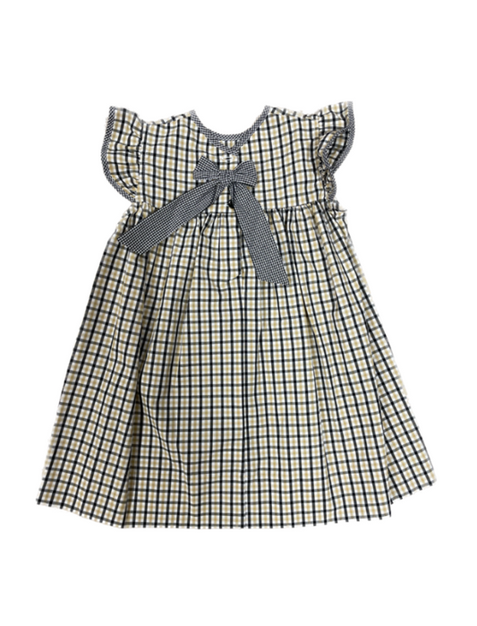 Black & Gold Dress w/ bow