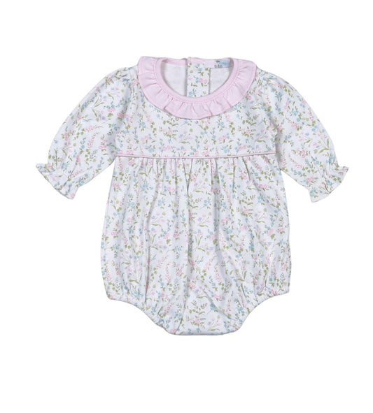 Vivian Floral Pima Long Sleeve Bubble