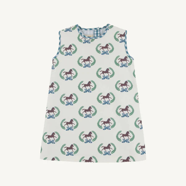 Highland Horse Annie Apron Dress