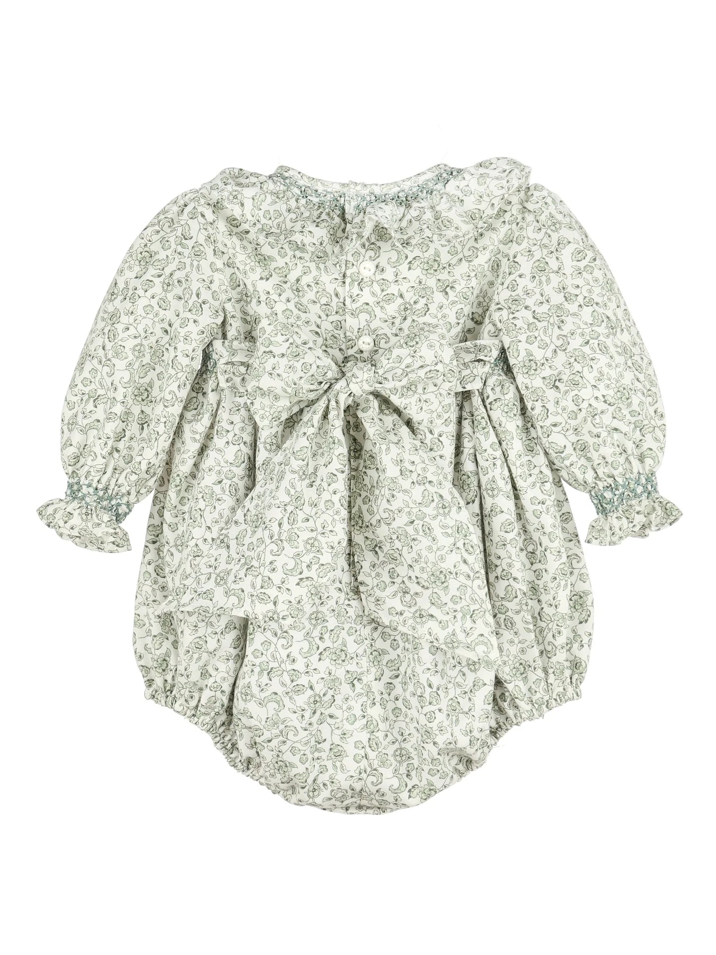 Heirloom Floral Bubble- Green