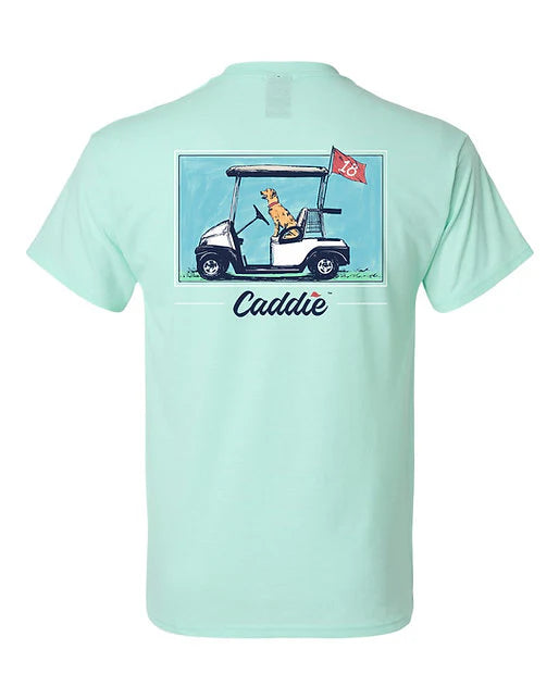 Youth Caddie Golf Designated Driver Tee - Chalky Mint