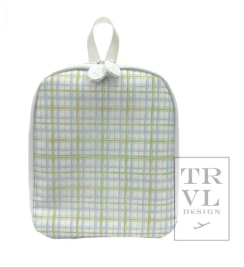 BRING IT Lunch Bag- Classic Plaid Green