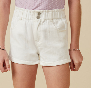 Roll Up High Waisted Shorts