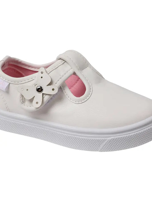 Oomphies-Olivia Optic White Shoes