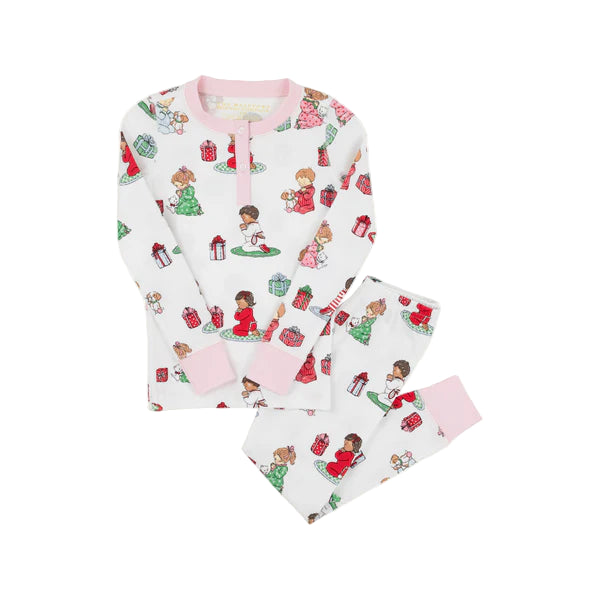Beaufort Bonnet Sara Janes Sweet Dreams Set -Holiday Patience and Prayers/Palm Beach Pink