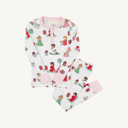 Beaufort Bonnet Sara Janes Sweet Dreams Set -Holiday Patience and Prayers/Palm Beach Pink