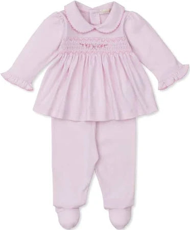 Pink Footed Pant Set w/ HE