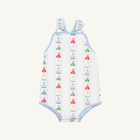 Set Sail with Beale Street Blue Skipper Sunsuit