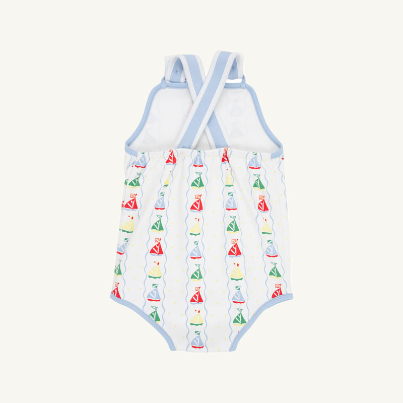 Set Sail with Beale Street Blue Skipper Sunsuit