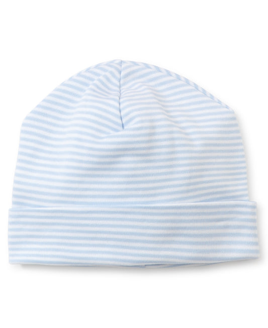 Kissy Stripes Hat - Blue