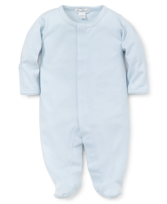 Kissy Basic Footie - light blue/ light blue