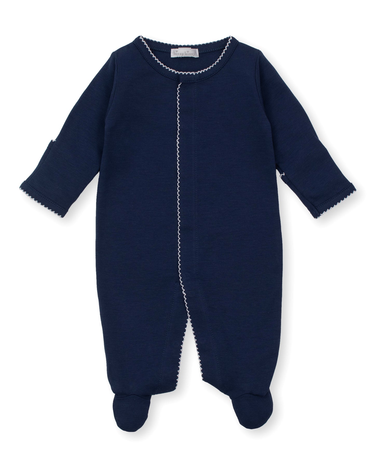 Kissy Basic Footie - navy/white