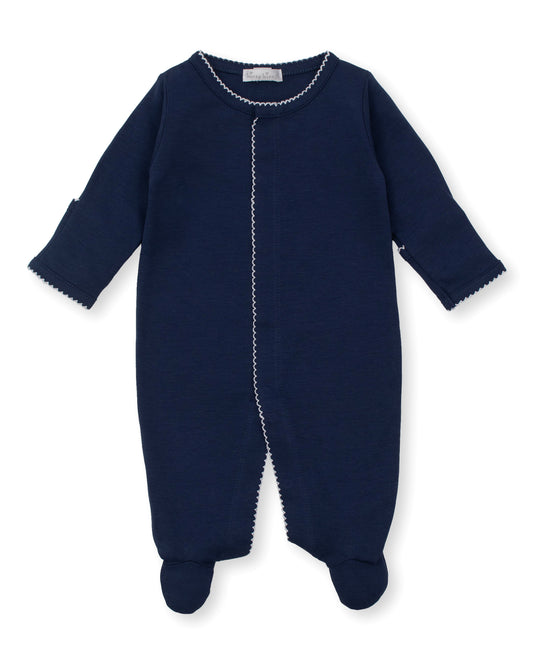 Kissy Basic Footie - navy/white
