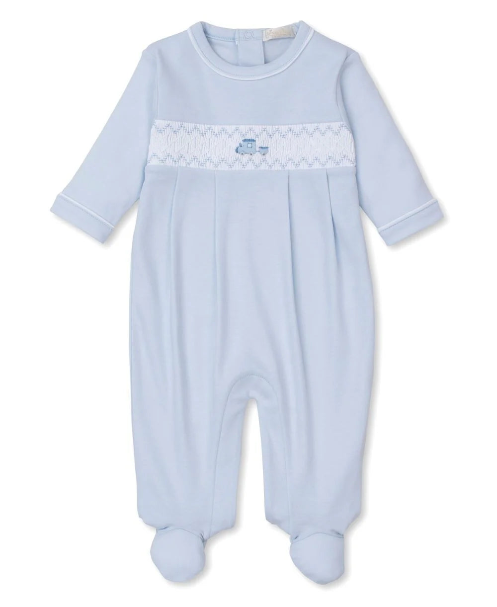 Train Footie w/ Hand Smock