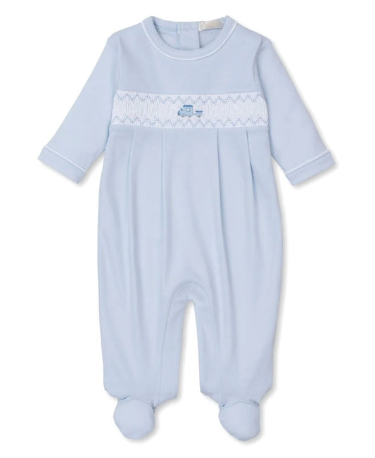 Train Footie w/ Hand Smock