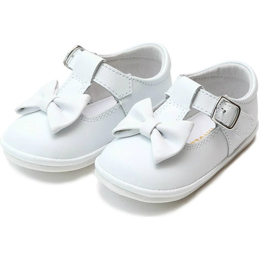 Minnie Bow Mary Jane - White