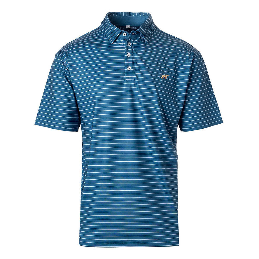 Youth Fieldstone Polo- Blue
